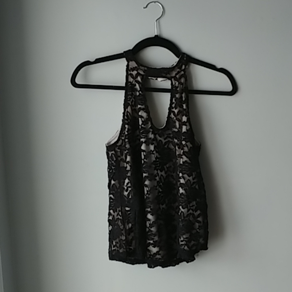 Lace tank top